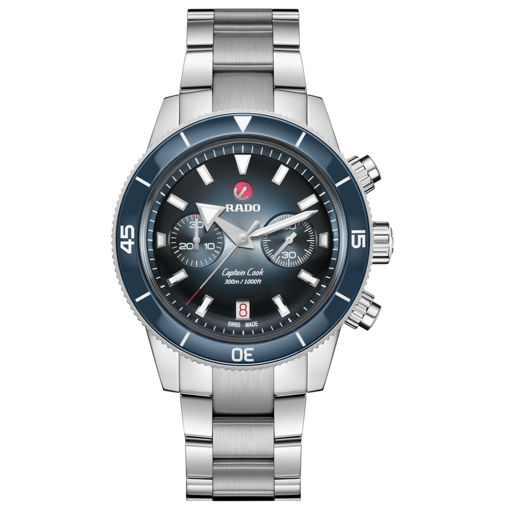 RADO Captain Cook Automatic Chronograph R32145208 - Kamal Watch Company