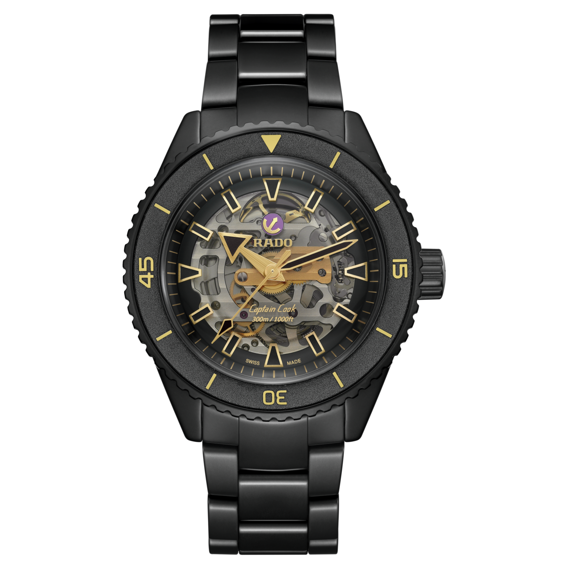 RADO Captain Cook High-Tech Ceramic Limited Edition R32147162 - Kamal Watch Company