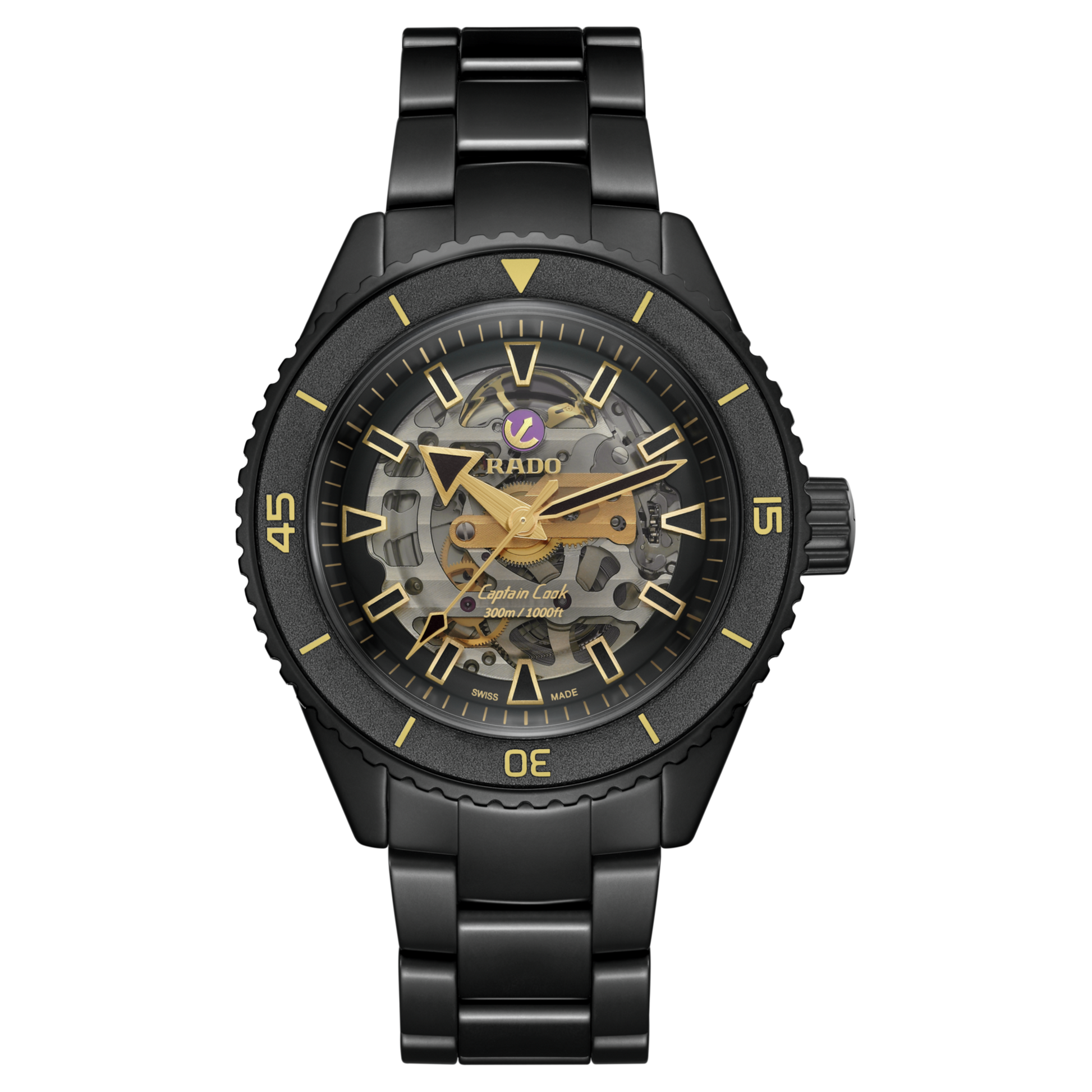 RADO Captain Cook High-Tech Ceramic Limited Edition R32147162 - Kamal Watch Company