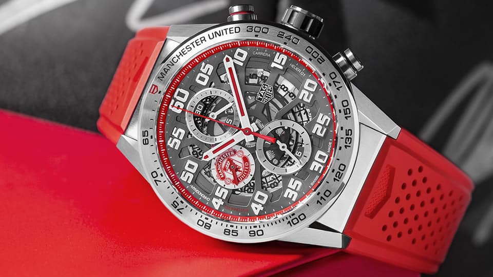 SPECIAL EDITION  TAG HEUER CARRERA MANCHESTER UNITED SPECIAL EDITION - Kamal Watch Company