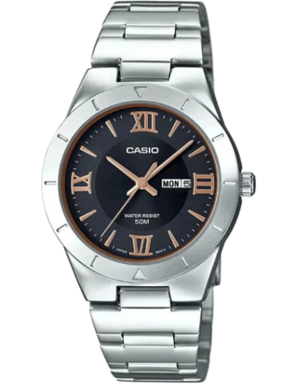ENTICER LADIES LTP-1410D-1AVDF - A1186 Silver Analog - Women's Watch - Kamal Watch Company