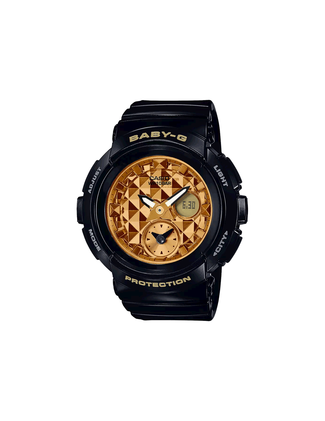 BABY-G BGA-195M-1ADR - B181 Black Analog-Digital - Women's Watch - Kamal Watch Company