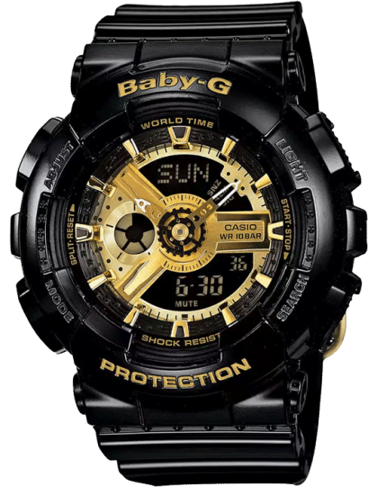 BABY-G BA-110-1ADR - BX015 Black Tandem Series - Women's Watch - Kamal Watch Company