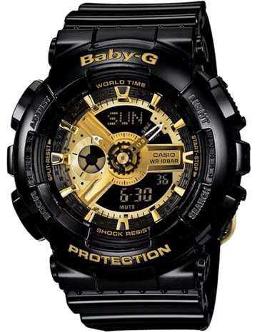 BABY-G BA-110-1ADR - BX015 Black Tandem Series - Women's Watch - Kamal Watch Company
