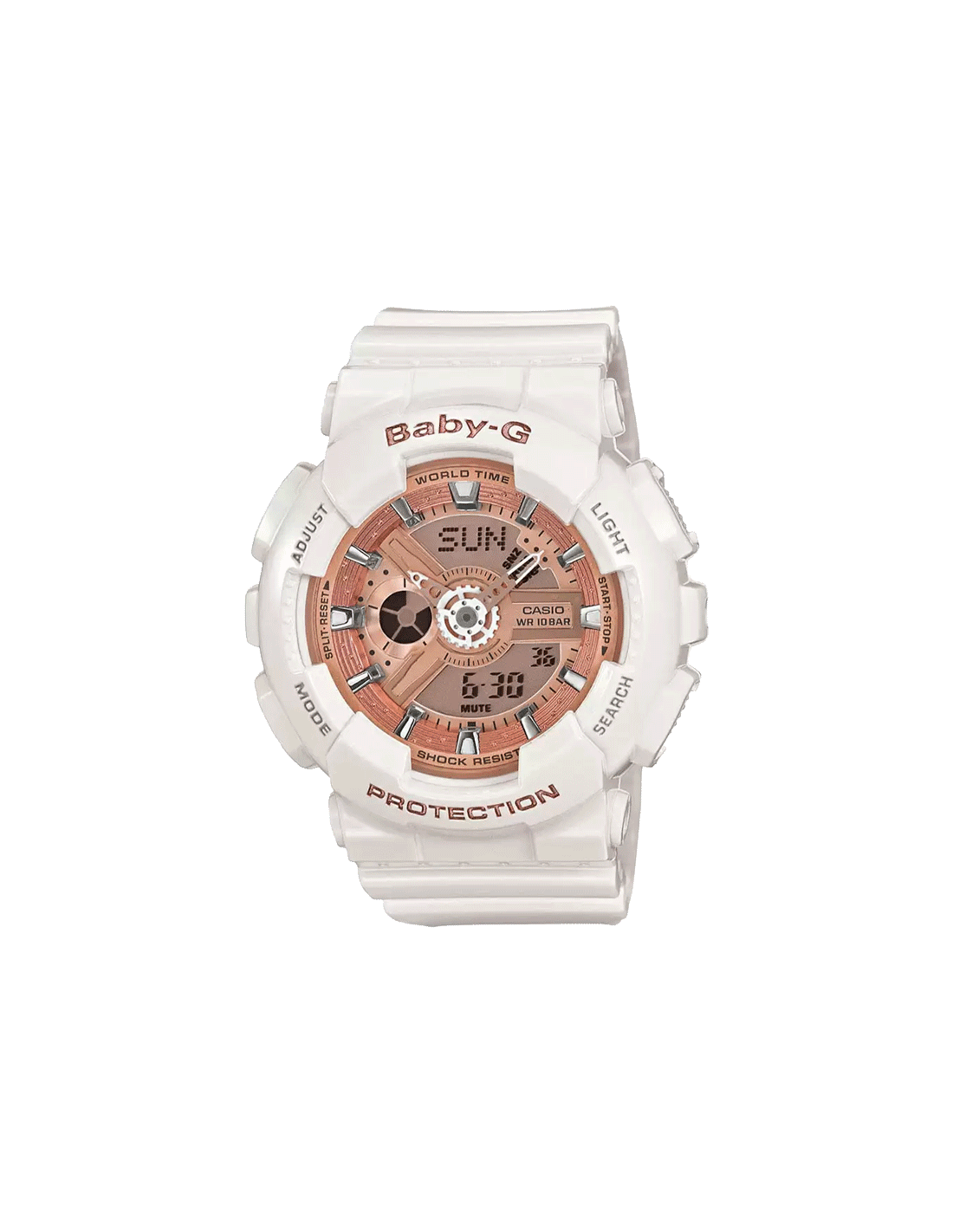 BABY-G BA-110-7A1DR - BX016 White Tandem Series - Women's Watch - Kamal Watch Company