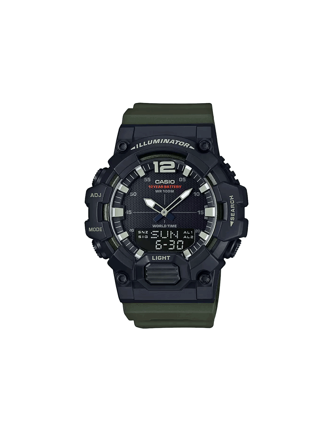 YOUTH HDC-700-3AVDF - D155 Green Digital - Men's Watch - Kamal Watch Company