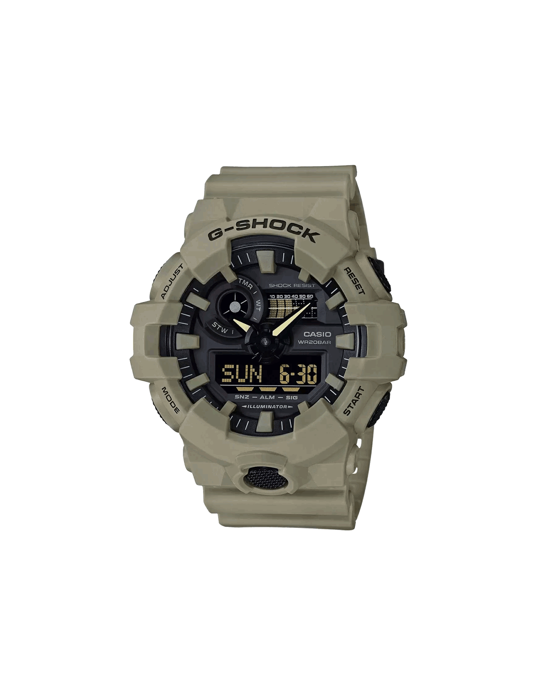 Casio GA-700UC-5ADR G-Shock Analog-Digital Watch for Men (54 mm) Casio - Kamal Watch Company