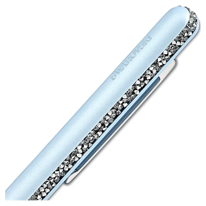 Swarovski Crystal Shimmer ballpoint pen Blue, Blue lacquered 5595669 - Kamal Watch Company