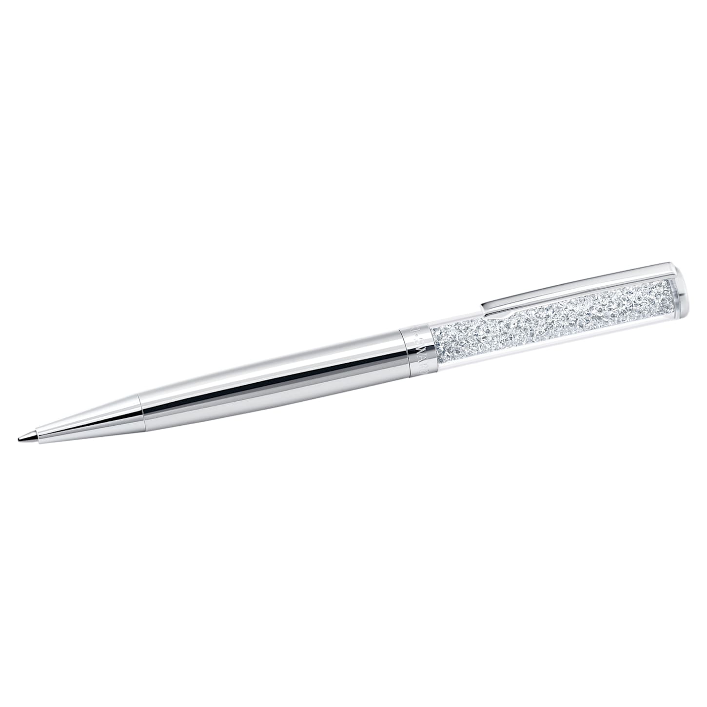 Swarovski Crystalline ballpoint pen Silver tone, Chrome plated 5224384 - Kamal Watch Company