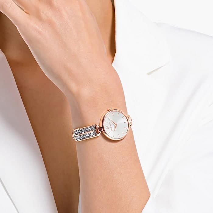 Swarovski Dream Rock watch Swiss Made, Metal bracelet 5519306 - Kamal Watch Company