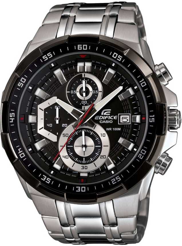 Casio Edifice Chronograph Black Dial Men's Watch - Kamal Watch Company
