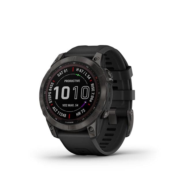 GARMIN fēnix 7 Sapphire Solar 010-02540-2C - Kamal Watch Company