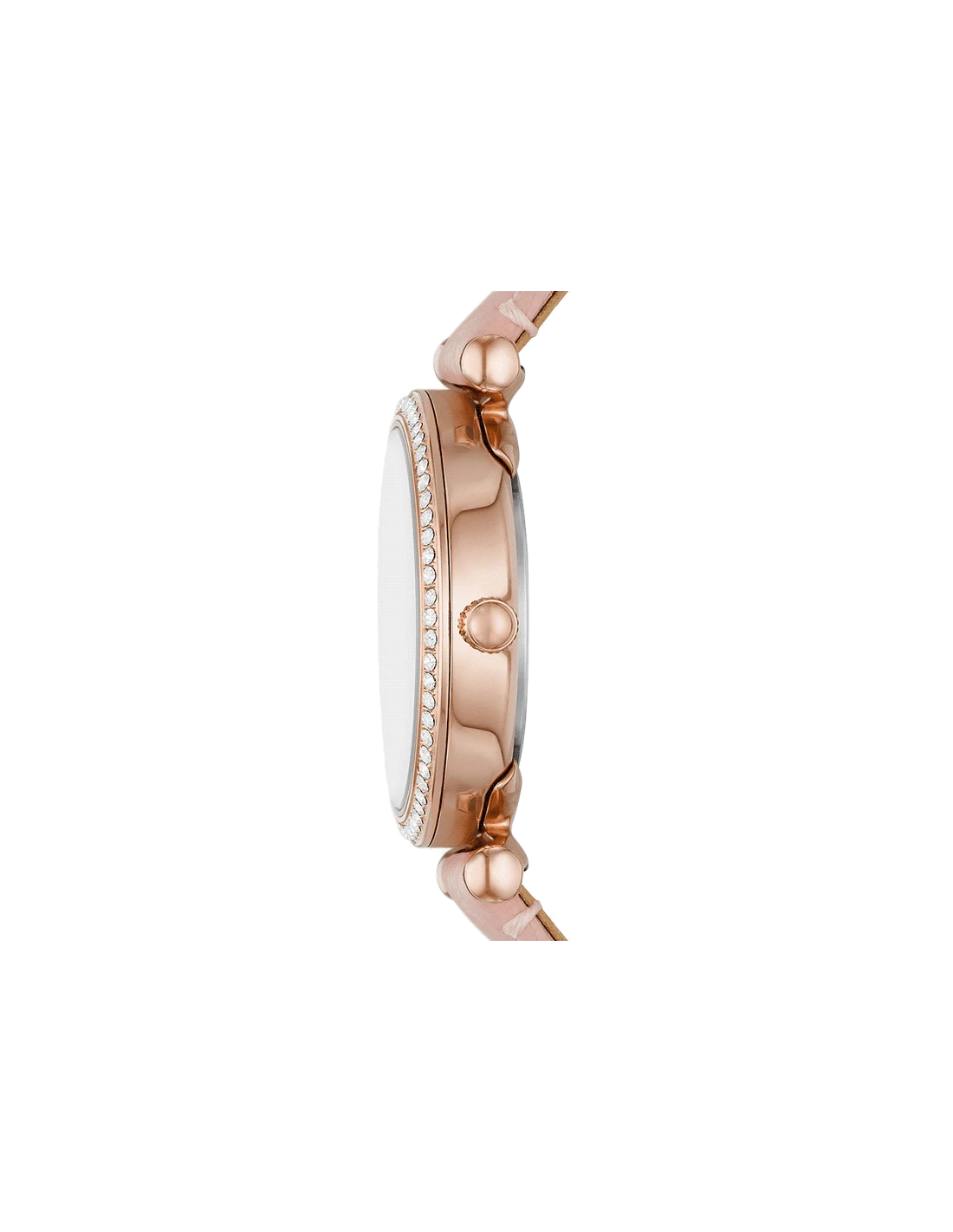 Carlie Three-Hand Blush Eco Leather Watch ES5268 - Kamal Watch Company
