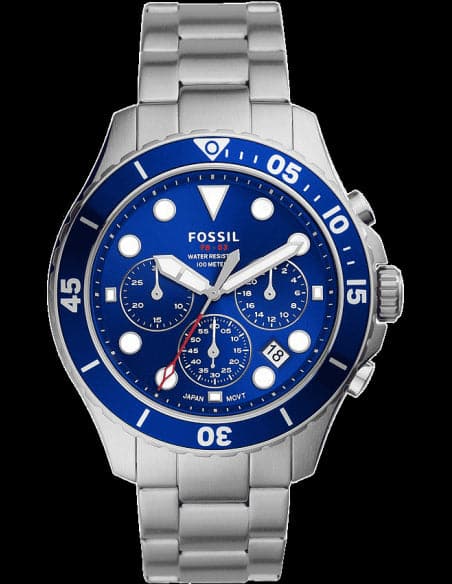 FOSSIL FB-03 Chronograph Stainless Steel Watch FS5724 - Kamal Watch Company