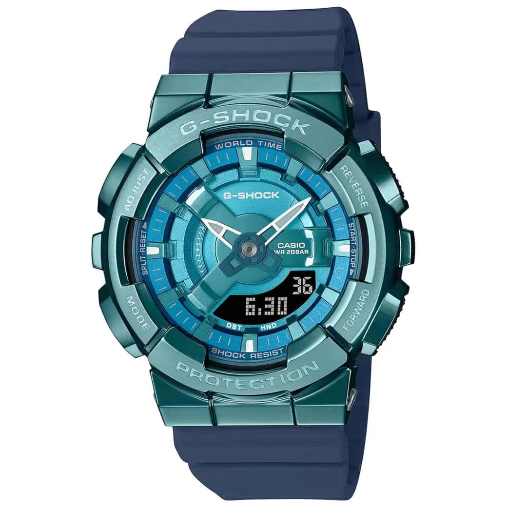 G-SHOCK GM-S110LB-2ADR - G1316 Blue Combination Women's Watch - Kamal Watch Company