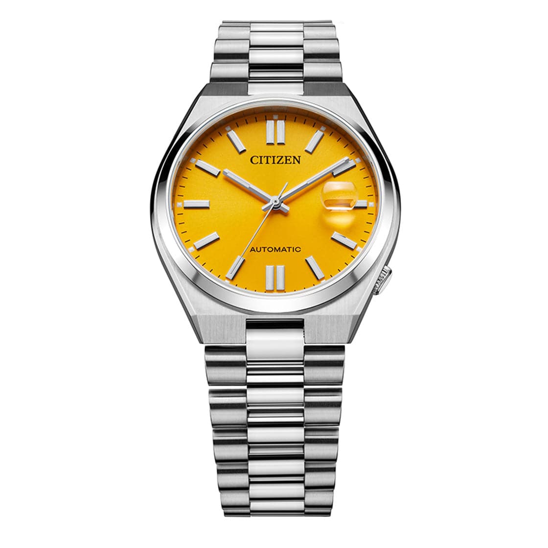 CITIZEN AUTOMATIC GENTS WATCH YELLOW DIAL - NJ0150-81Z - Kamal Watch Company