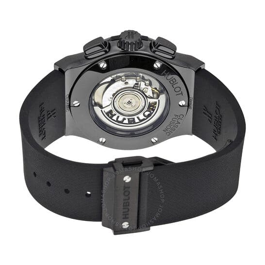 HUBLOTClassic Fusion Aerofusion Chronograph Automatic Black Magic Skeleton Dial Men's Watch