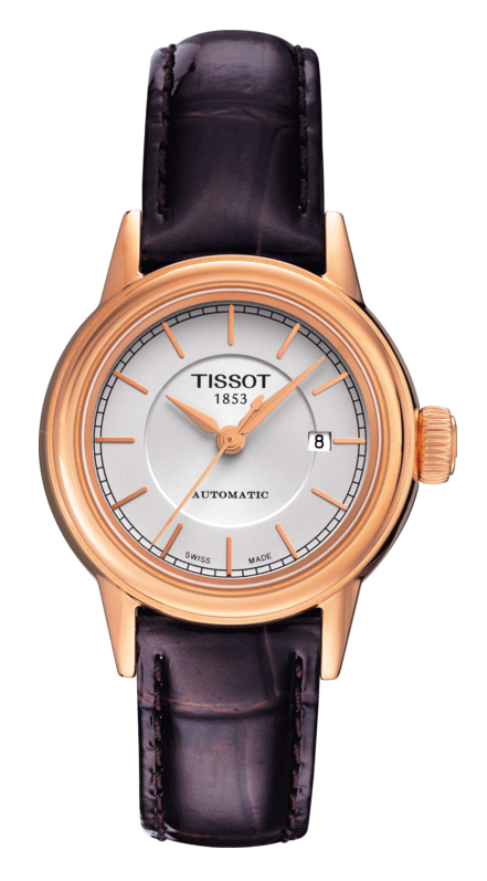 TISSOT Carson Automatic White Dial Ladies Watch T085.207.36.011.00 - Kamal Watch Company