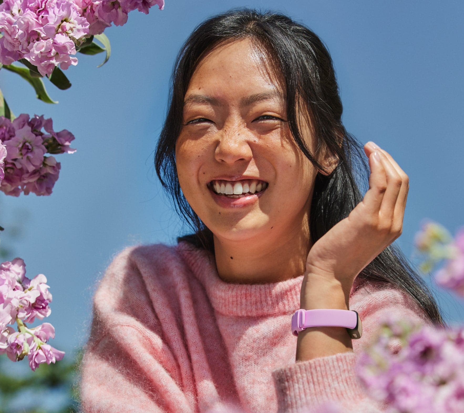 Fitbit Inspire 3 Lilac Bliss / Black ‎FB424BKLV-FRCJK - Kamal Watch Company