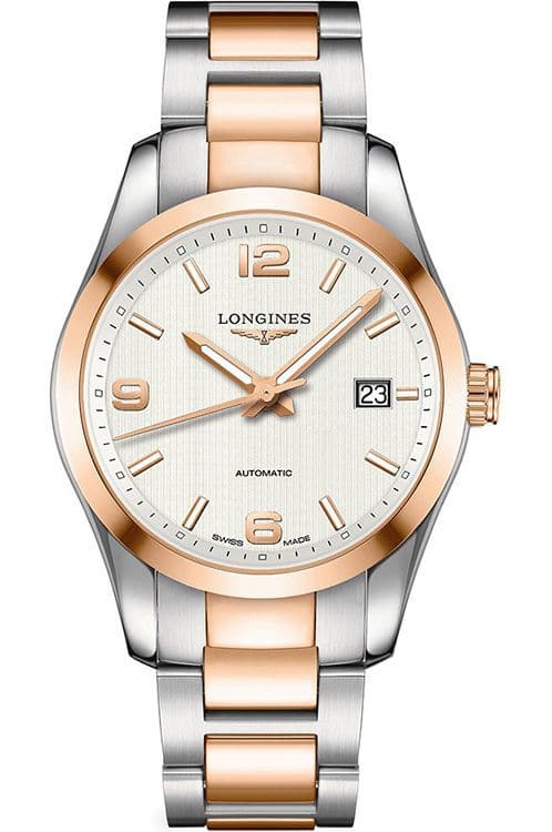 LONGINES Conquest Classic Automatic Silver Dial Ladies Watch L2.785.5.76.7 - Kamal Watch Company