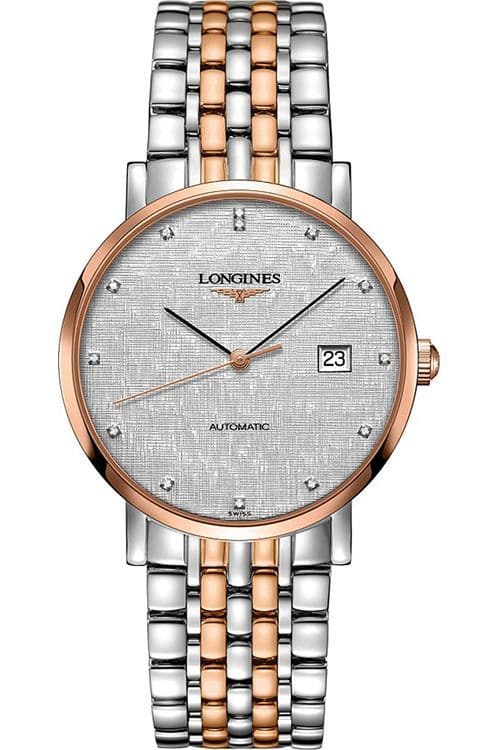 Longines Elegant Automatic 39 mm Men's Watch L49105777 - Kamal Watch Company