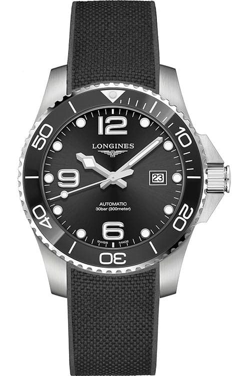 Longines Hydro Conquest Black Dial Automatic Men's Watch - Kamal Watch Company