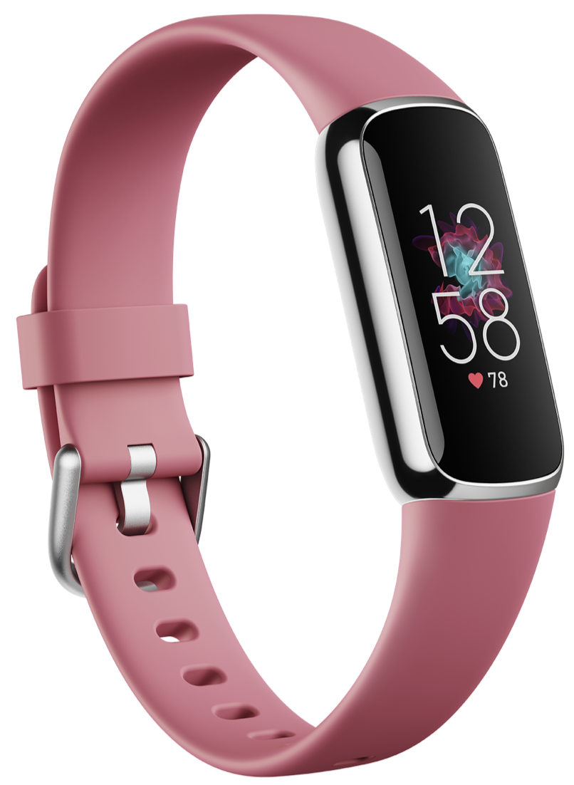 FITBIT LUXE Orchid / Platinum Stainless Steel - Kamal Watch Company