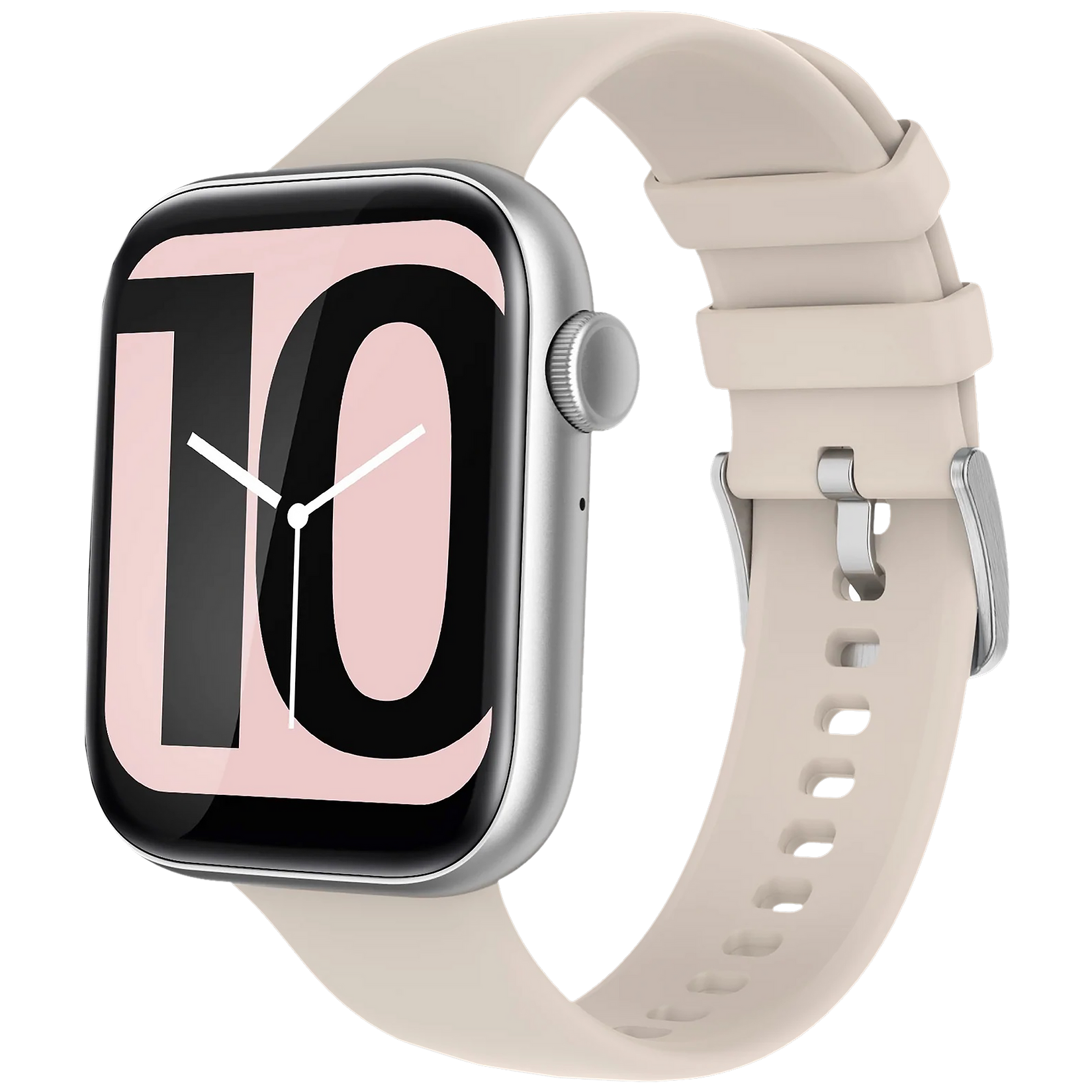 Fire-Boltt Ring 3 Smartwatch with Bluetooth Calling BSW043-SILVER - Kamal Watch Company
