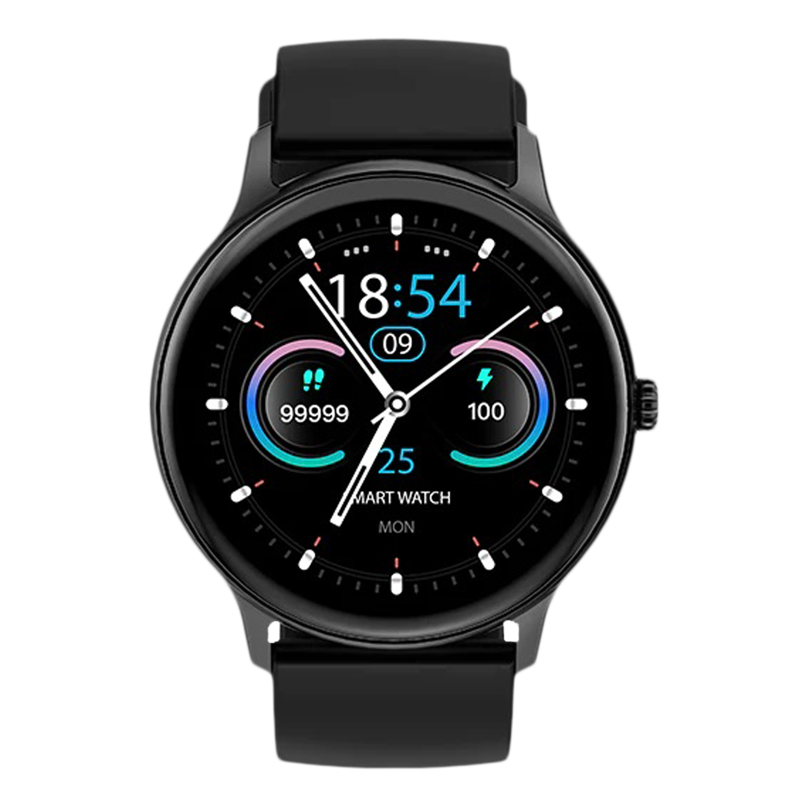Fire-Boltt Hurricane Smartwatch BSW034 BLACK - Kamal Watch Company