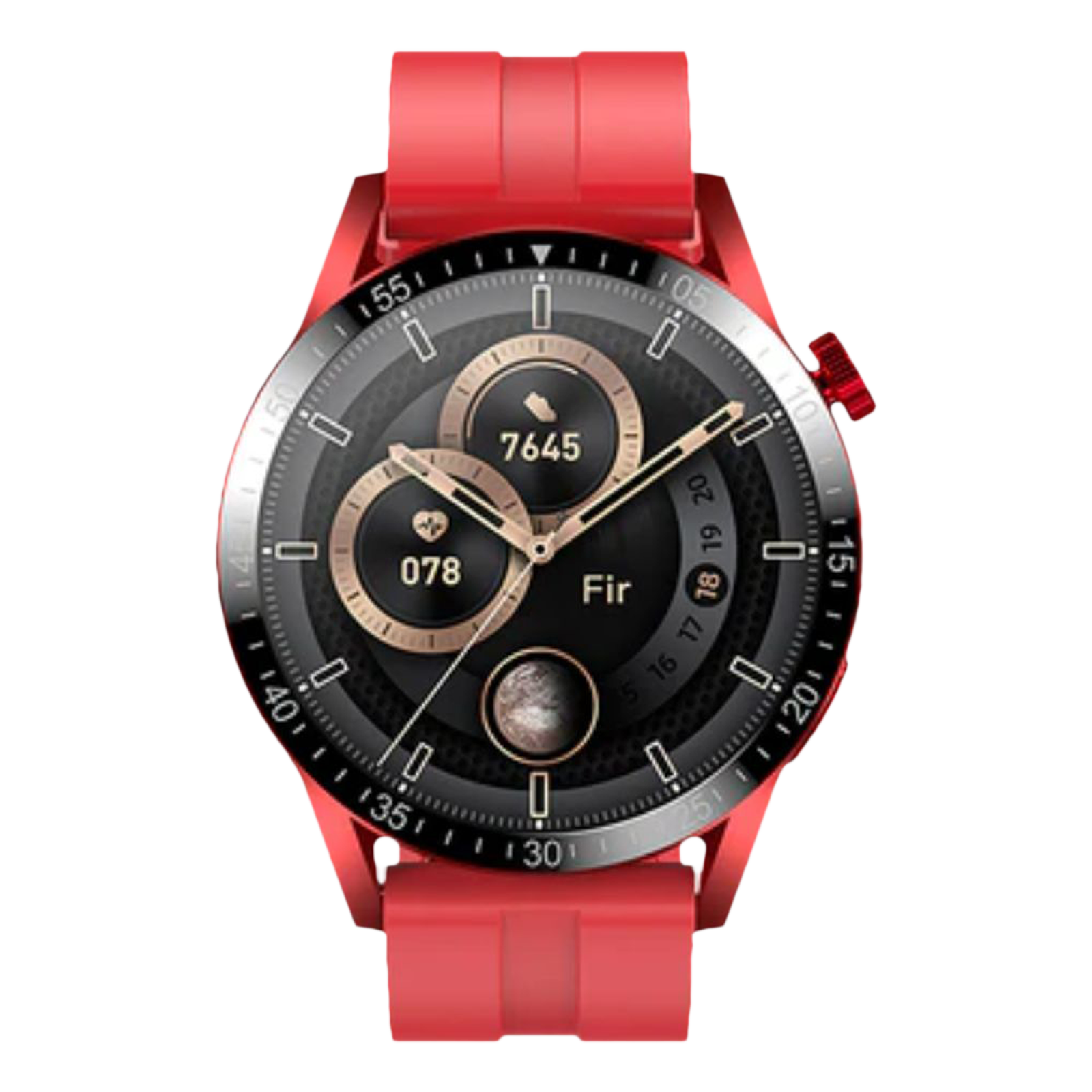 Fire-Boltt Talk Pro Smartwatch with Bluetooth Calling BSW038 RED