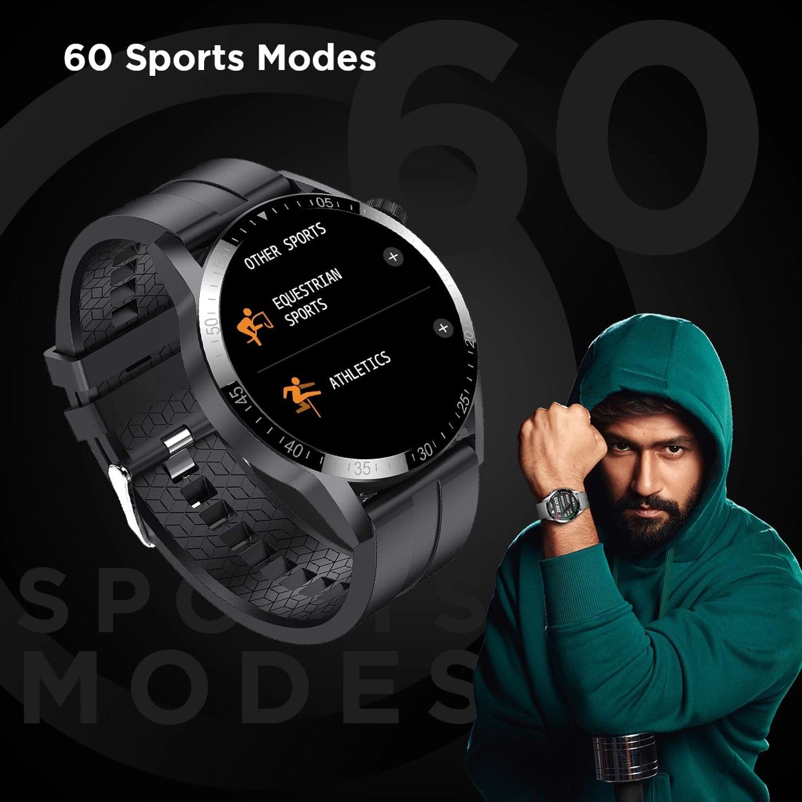 Fire-Boltt Talk Pro Smartwatch with Bluetooth Calling BSW038 BLACK - Kamal Watch Company