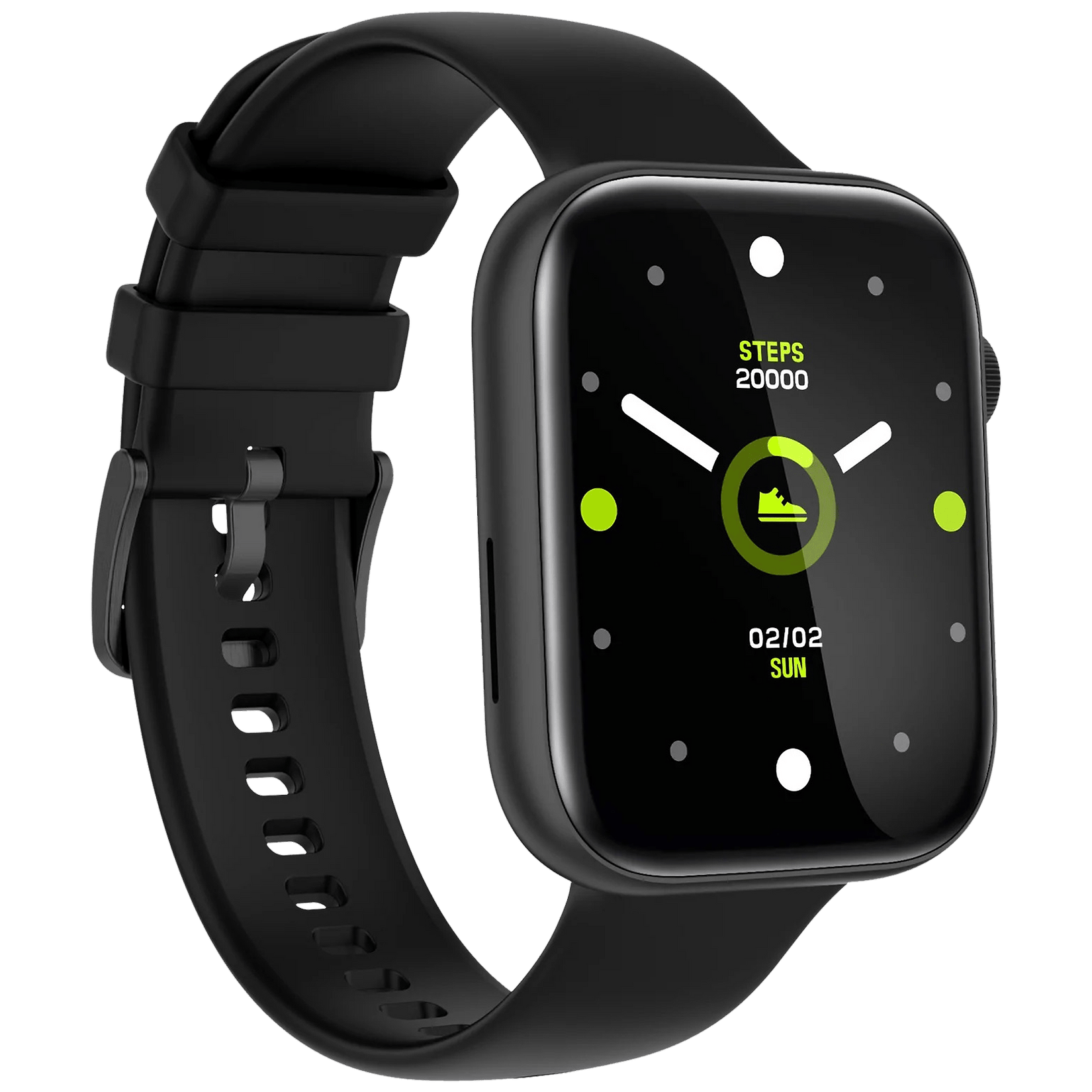 Fire-Boltt Ring 3 Smartwatch with Bluetooth Calling BSW043-BLACK - Kamal Watch Company