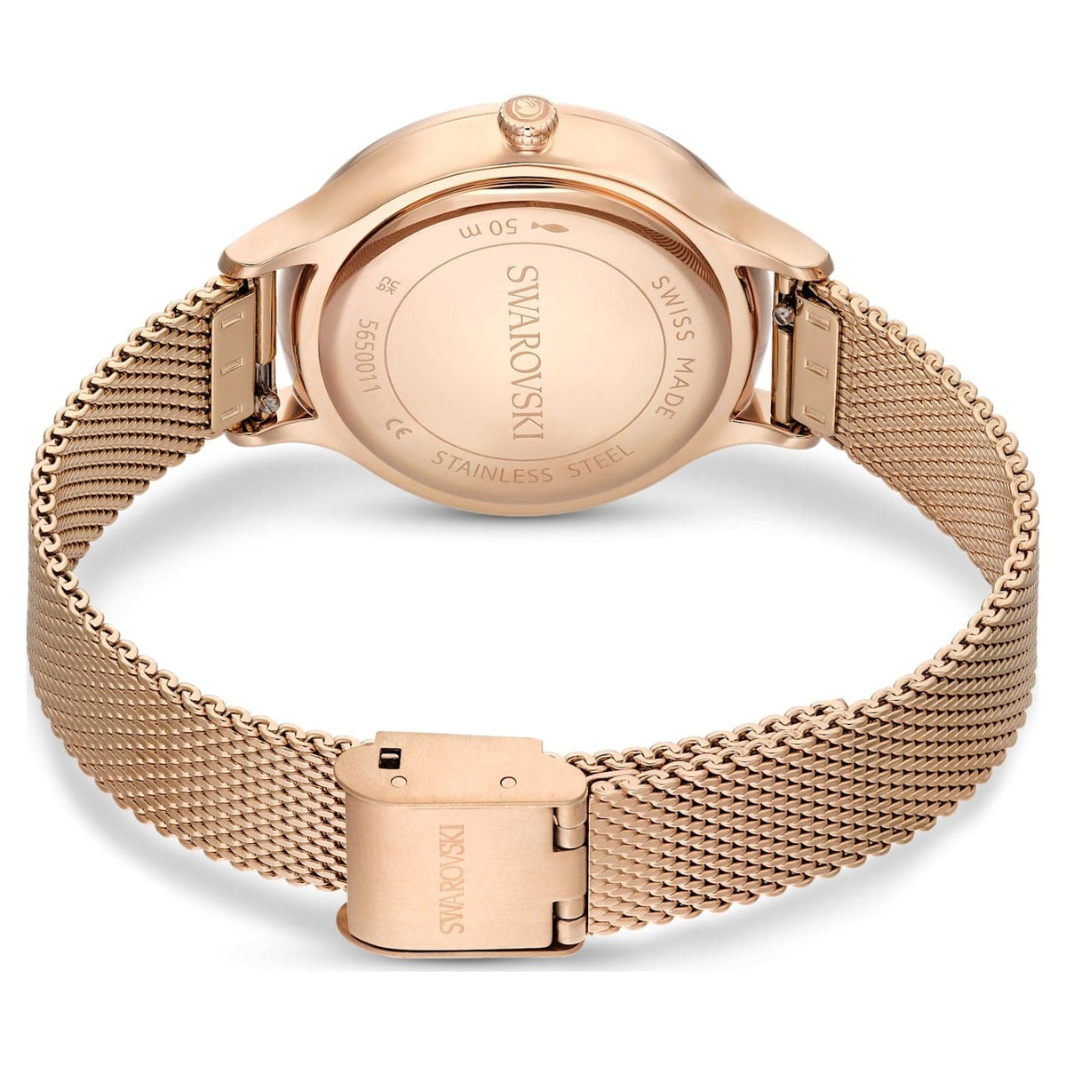 Octea Nova watch Swiss Made, Metal bracelet, Rose gold tone, Rose gold