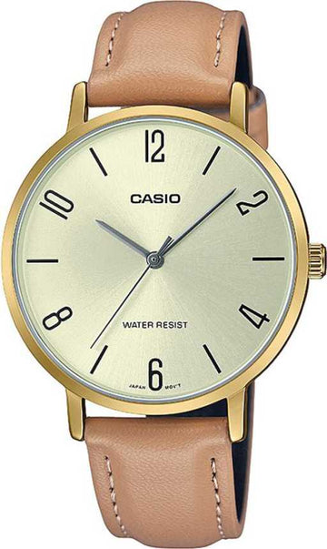 CASIO ENTICER LADIES Gold Analog - Women's Watch A1958 - Kamal Watch Company