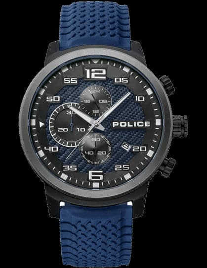 Police Bromo Round Analog Black Dial Mens Watch - Kamal Watch Company