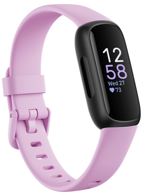 Fitbit Inspire 3 Lilac Bliss / Black ‎FB424BKLV-FRCJK - Kamal Watch Company