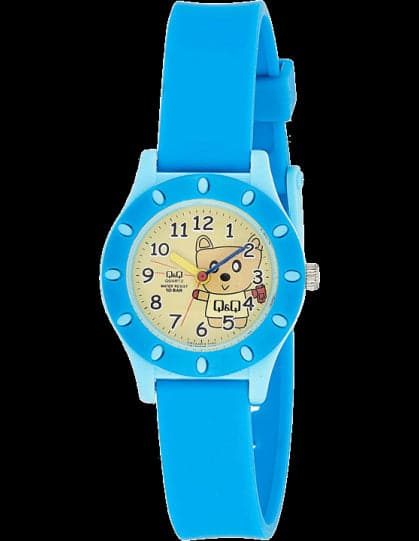Q&Q Analog Yellow Dial Children's Watch VQ13-003 - Kamal Watch Company