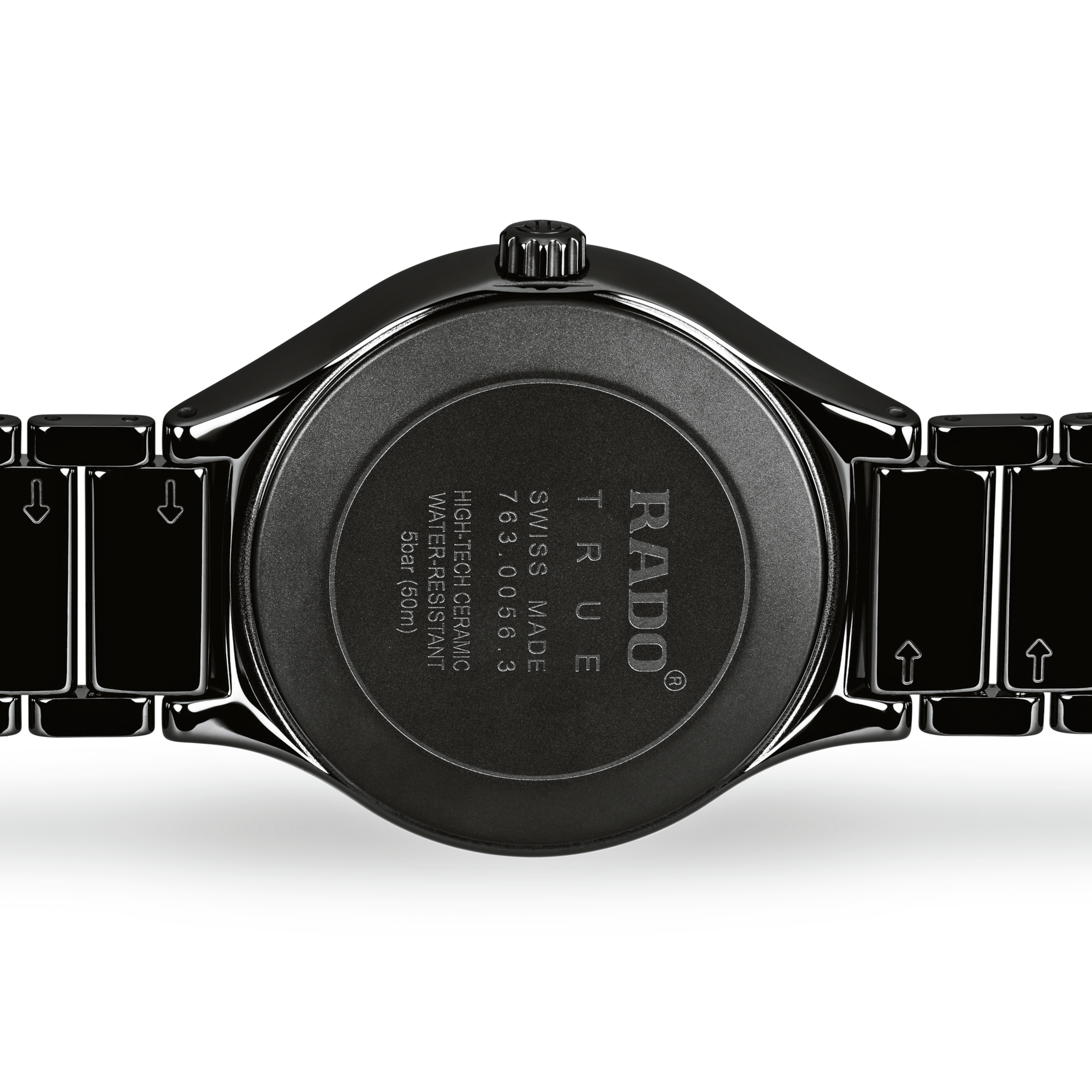 Rado True Diamonds Black Dial Quartz Men's Watch - Kamal Watch Company