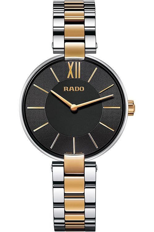 Rado Coupole Rose Gold Stainless Steel Unisex Watch - Kamal Watch Company