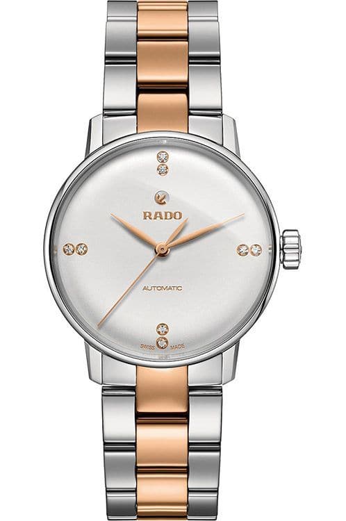 Rado Coupole Classic White Diamond Dial Women's Watch - Kamal Watch Company