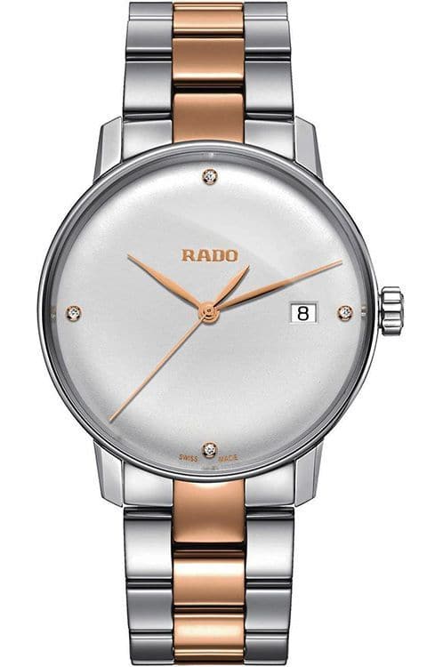 Rado Coupole Classic Silver Dial Diamond Men's Watch - Kamal Watch Company