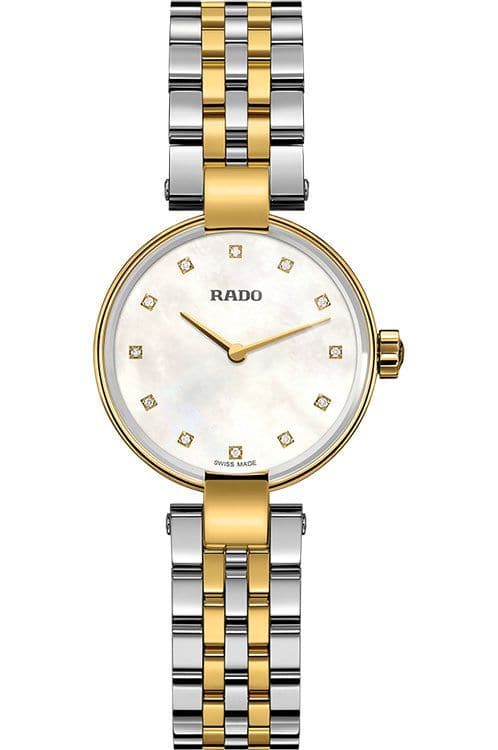 Rado Coupole Quartz Diamonds  Watch - Kamal Watch Company
