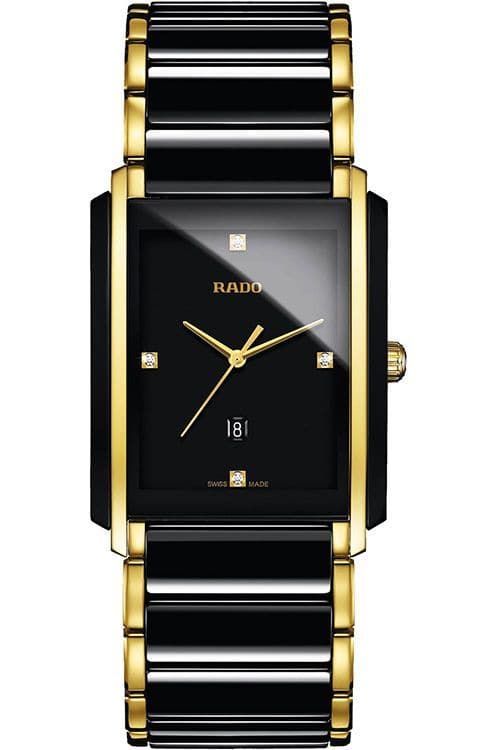 Rado Integral Diamonds Black Dial Men's Watch - Kamal Watch Company
