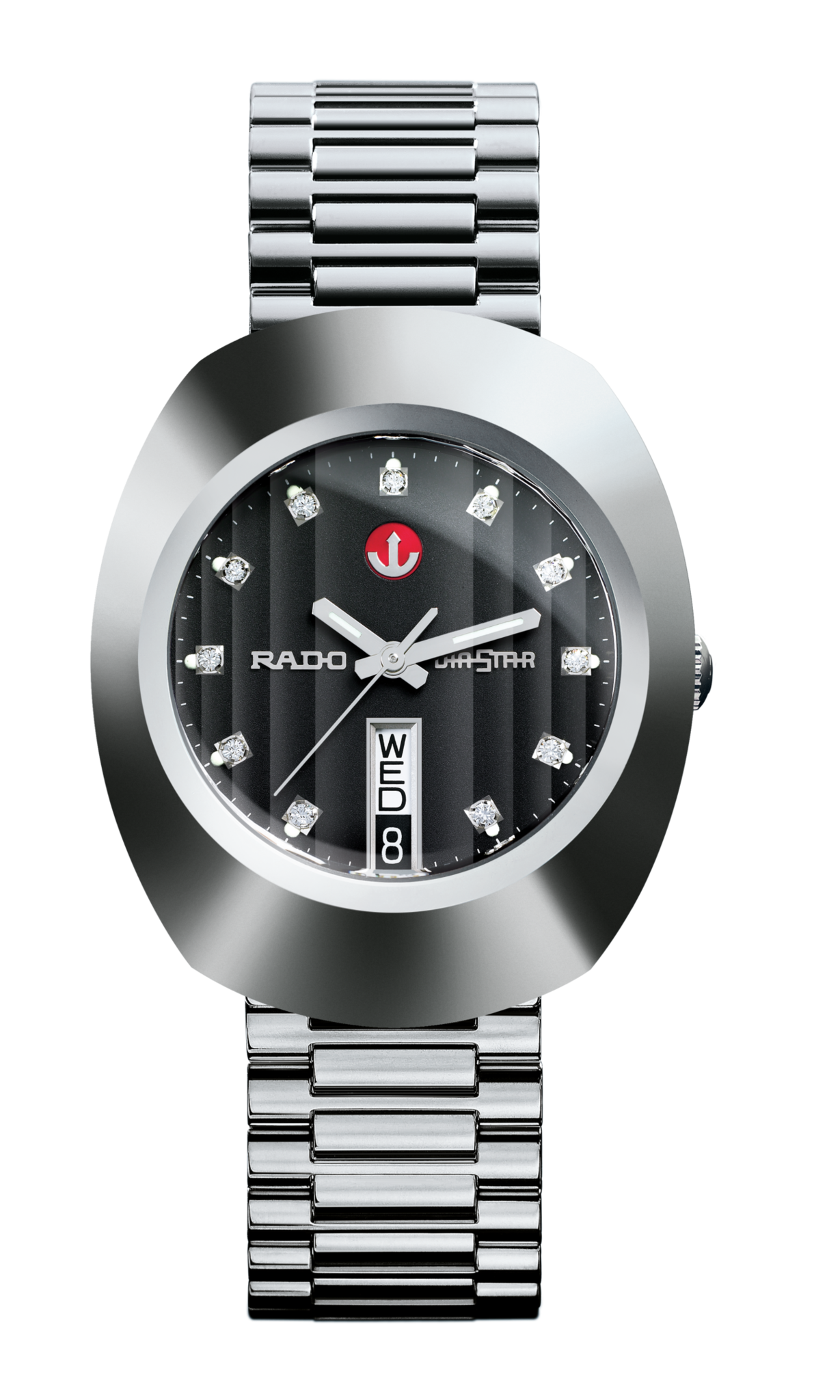 Rado Diastar Men's Black Dial Watch - Kamal Watch Company