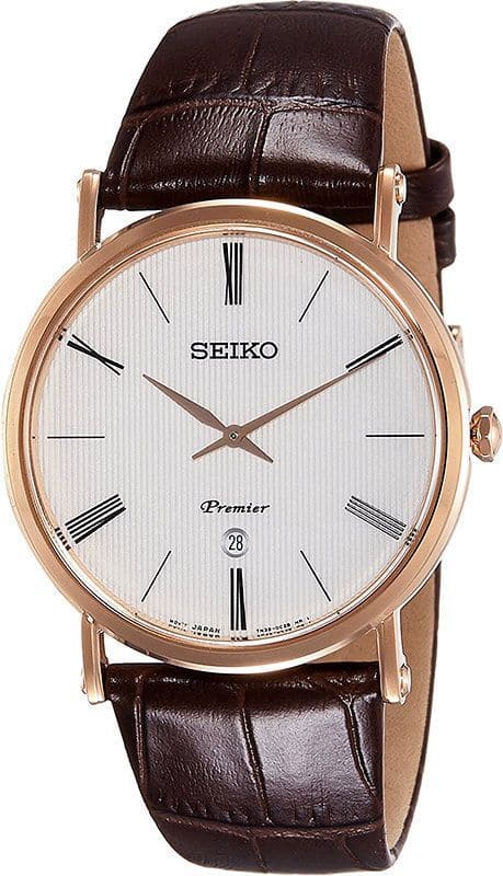 SEIKO Premier Date Calendar SKP398P1 - Kamal Watch Company