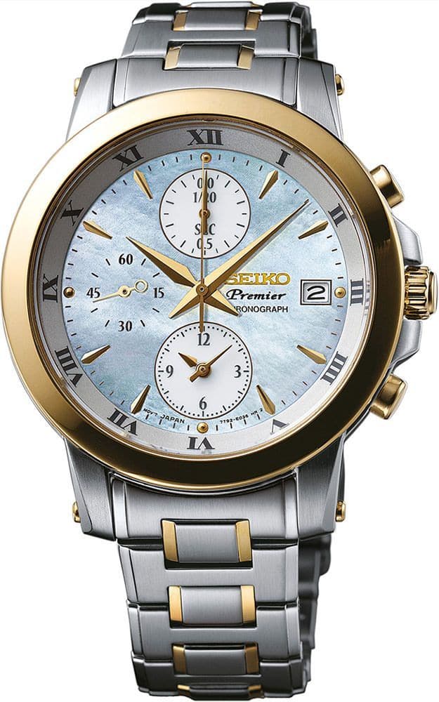 SEIKO Premier Chronograph SNDV70P1 - Kamal Watch Company