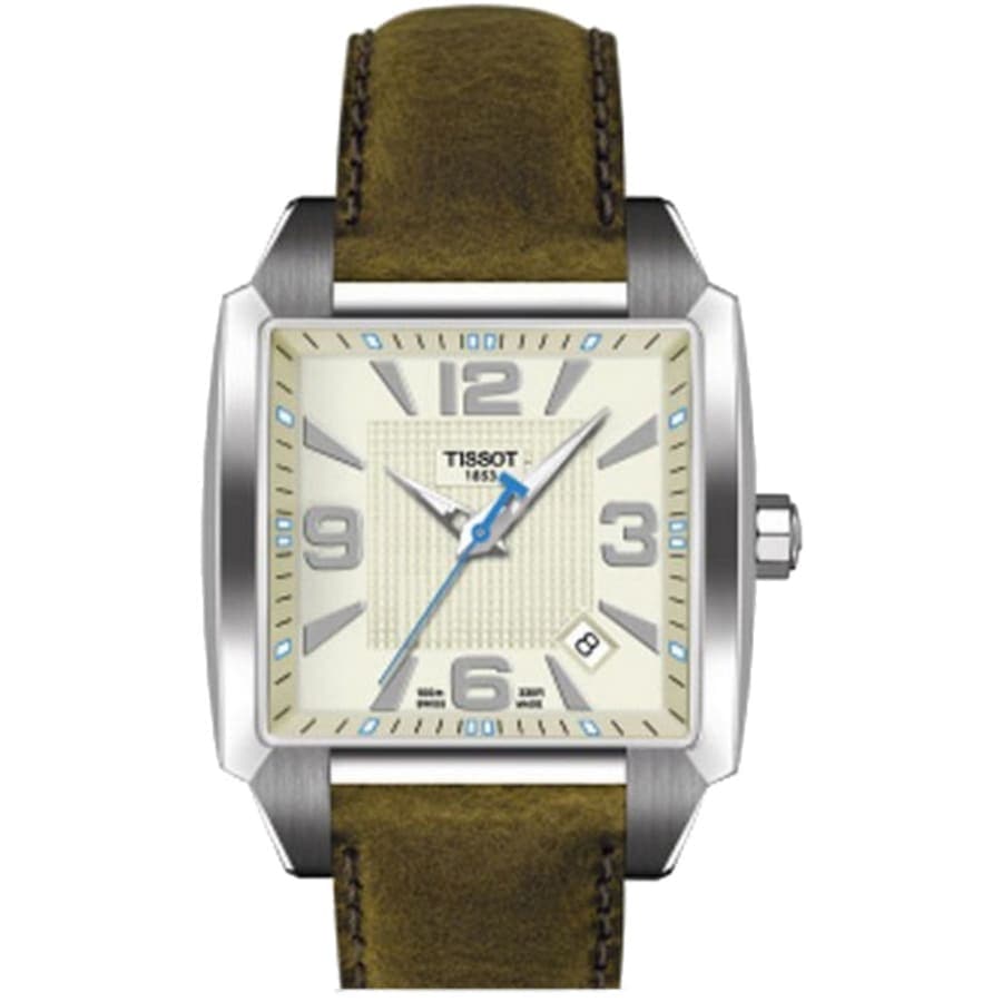 TISSOT  Quadrato Quartz Men's Watch T005.510.16.267.00 - Kamal Watch Company