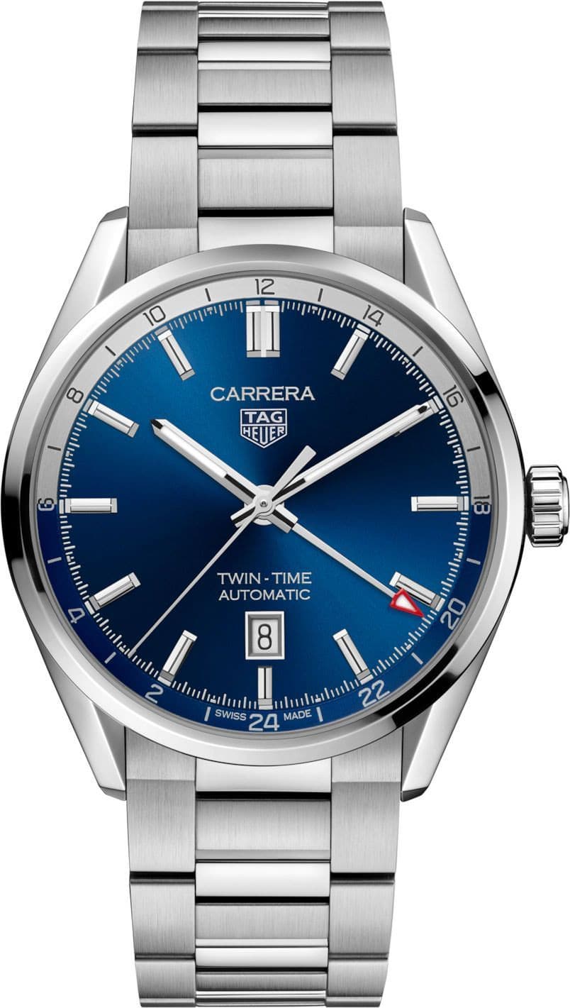 TAG HEUER Carrera Twin-Time WBN201A.BA0640 - Kamal Watch Company