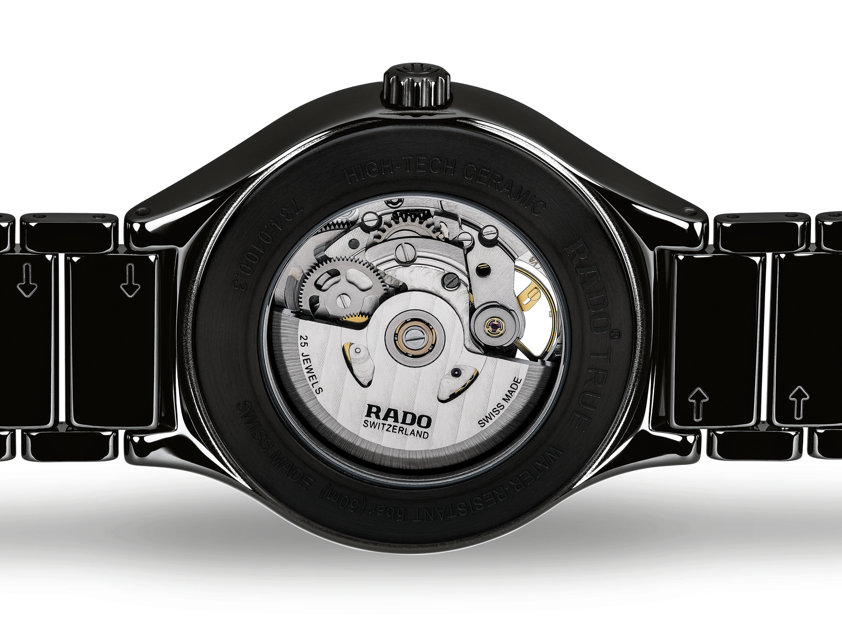 Rado True Automatic Open Heart Watch For Men - Kamal Watch Company