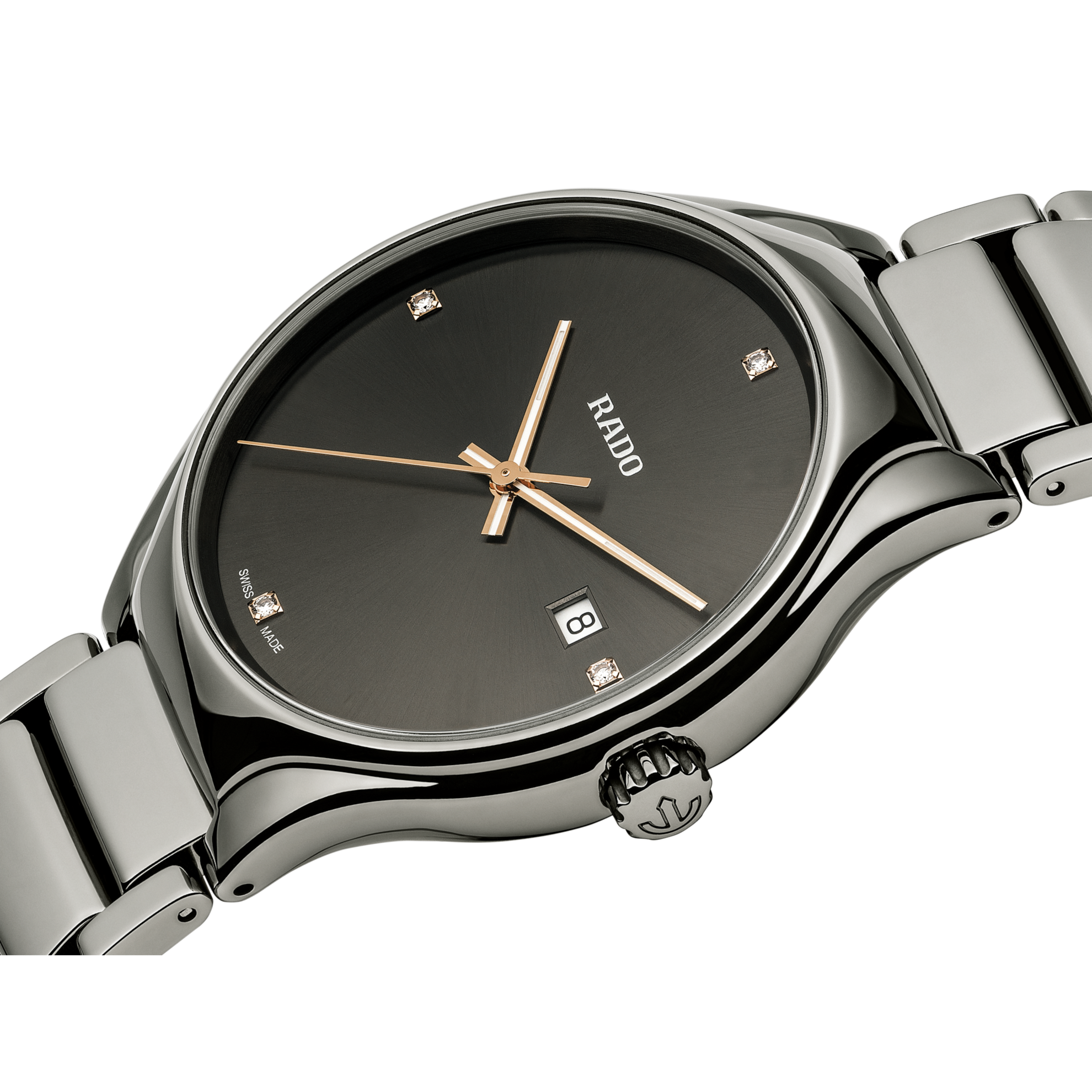 Rado mens 2025 diamond watch